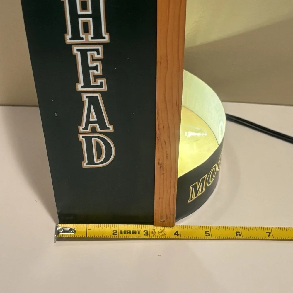 Moose‎ Head Promotional Beer Canoe Lighted Display Shelf